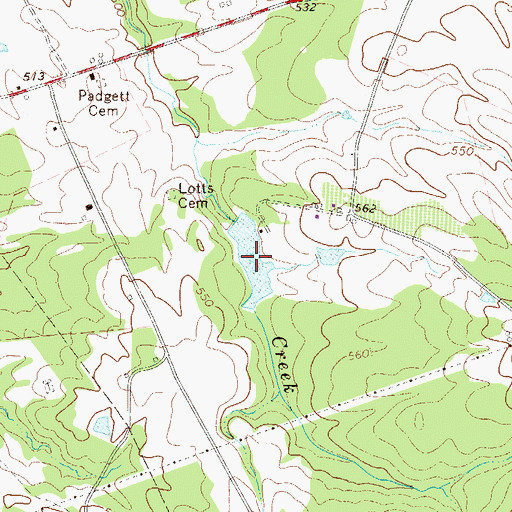 Topographic Map of Wises Pond, SC