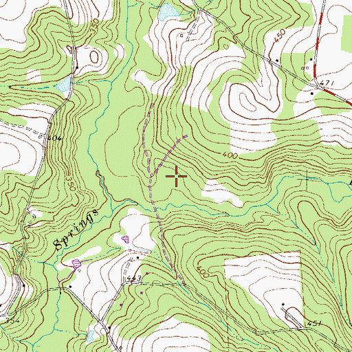 Topographic Map of Cooks Pond, SC