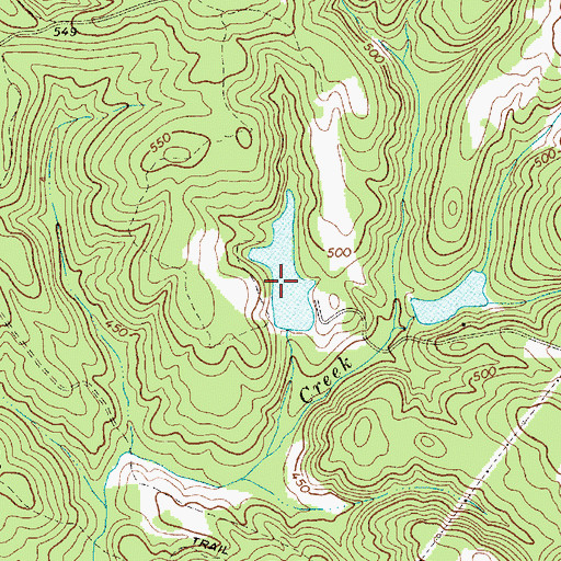 Topographic Map of Murray Pond Dam D-1759, SC