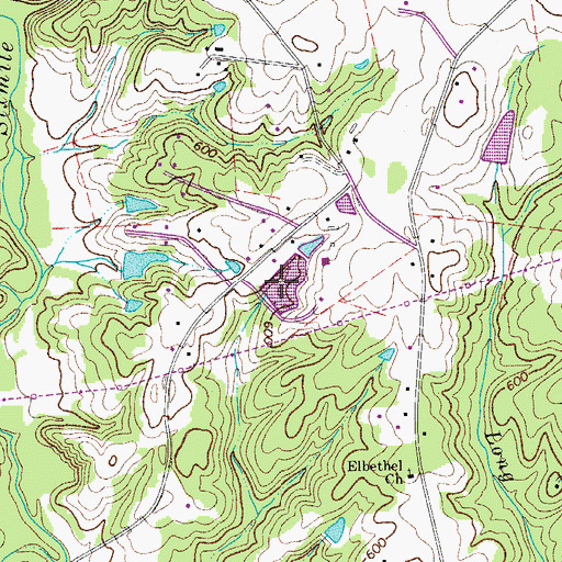 Topographic Map of Schewzyk Pond Dam D-1750, SC