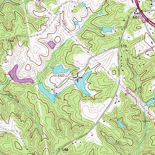 Topographic Map of Johnston Pond D-1746 Dam, SC