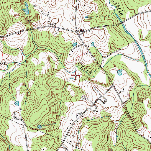 Topographic Map of Arthur Jones Pond D-1775 Dam, SC