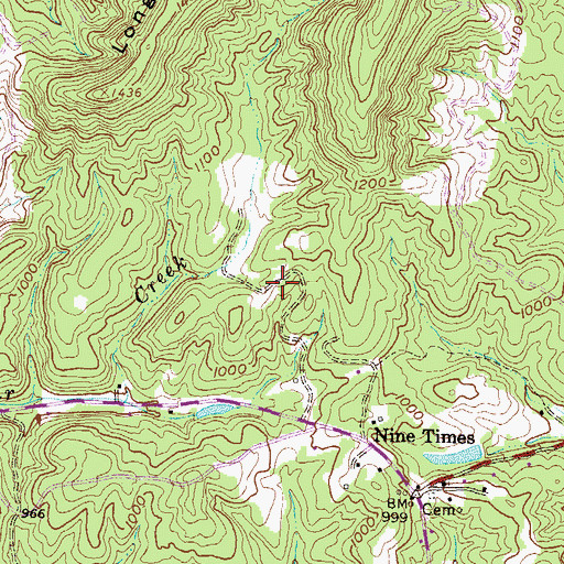 Topographic Map of Summey Pond Dam D-1959, SC