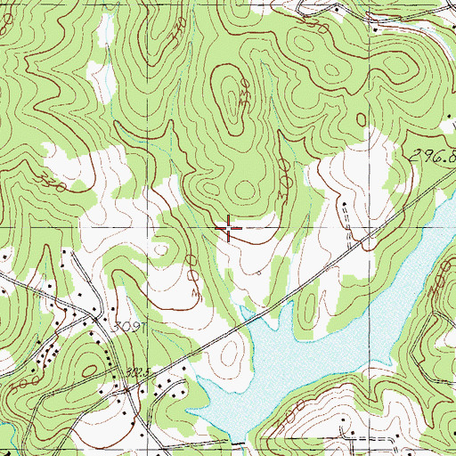 Topographic Map of Dons Pond Dam D-1956, SC