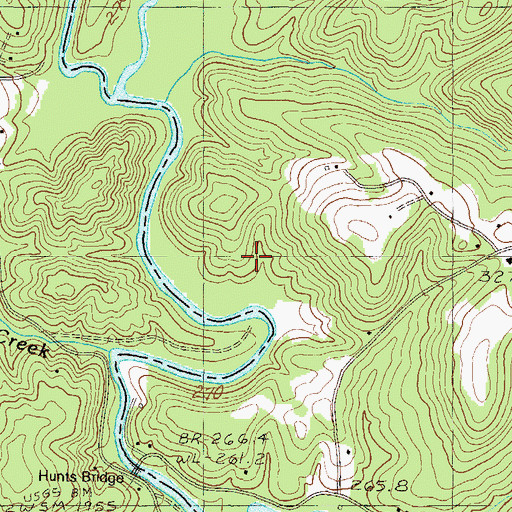 Topographic Map of Rich Pond Dam D-1928, SC