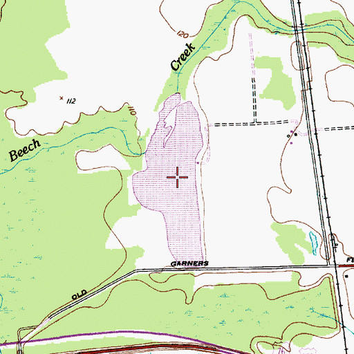 Topographic Map of Mikell Pond, SC