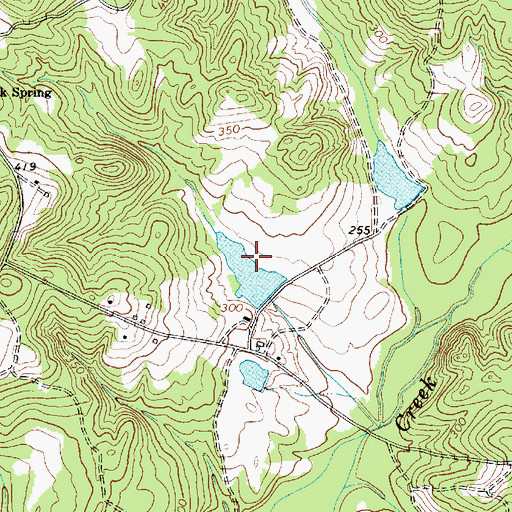 Topographic Map of Hilton House Pond Dam D-1139, SC