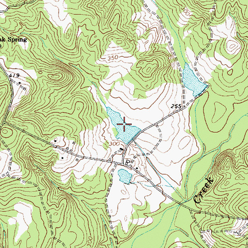 Topographic Map of Hilton House Pond, SC