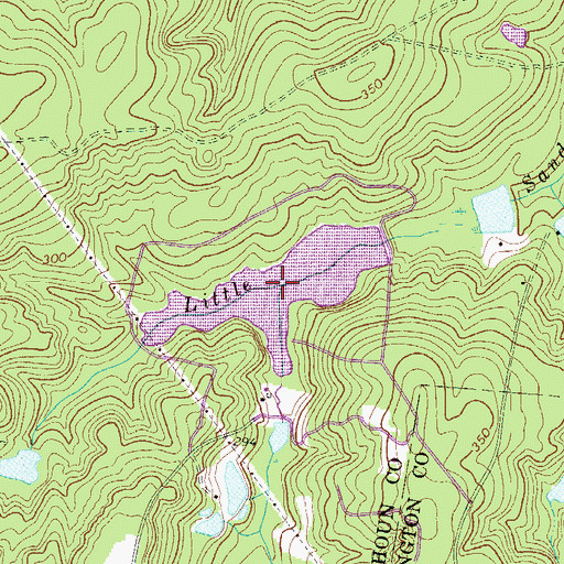 Topographic Map of Calmont Pond, SC