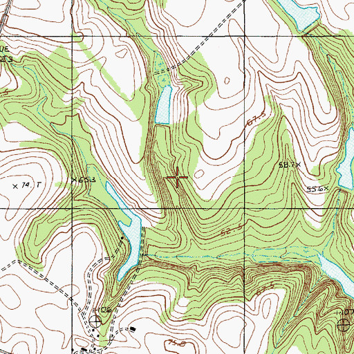 Topographic Map of Reid Pond, SC