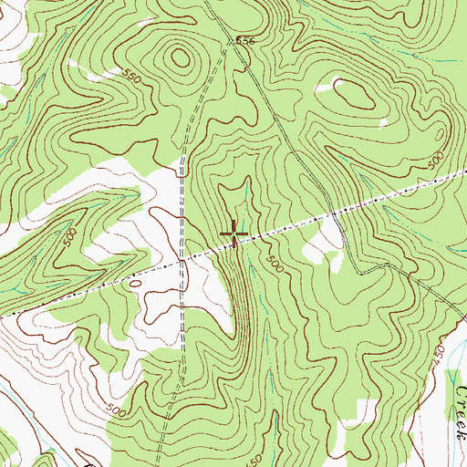 Topographic Map of Latimer Pond Dam D-3033, SC