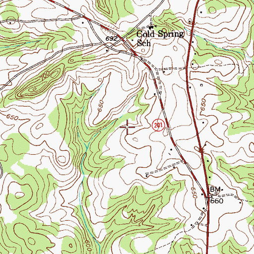 Topographic Map of Stalls Pond Dam D-3041, SC