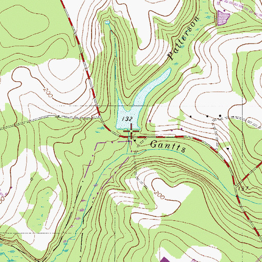 Topographic Map of Owens Pond D-3067 Dam, SC