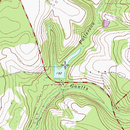 Topographic Map of Hayes Mill Pond, SC