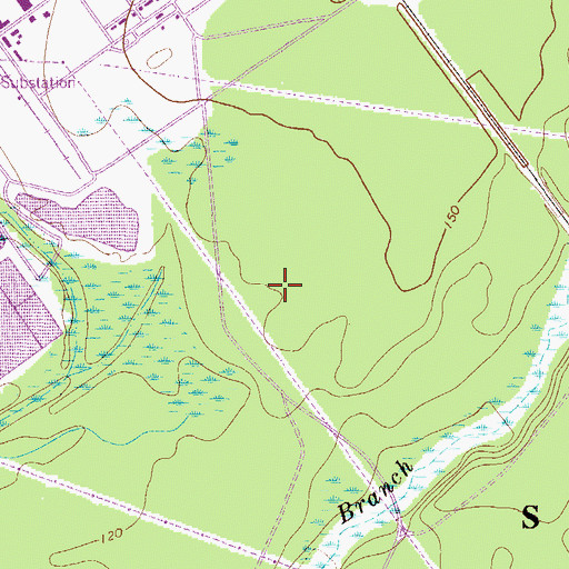 Topographic Map of Srp Number 18-488-10 D-3077 Dam, SC