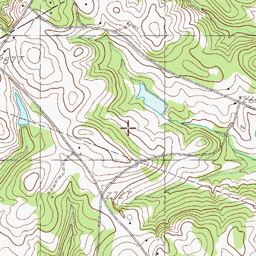 Topographic Map of H T Double Pond Dam D-3271, SC