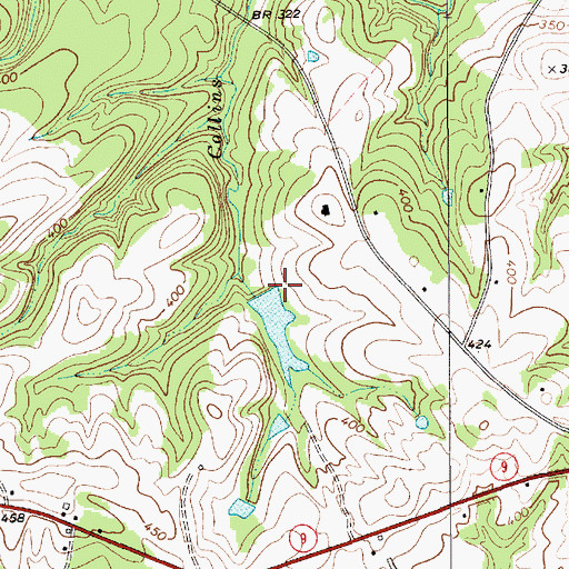Topographic Map of Rivers Pond Dam D-3174, SC