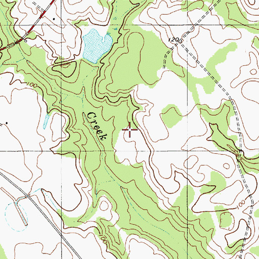 Topographic Map of Wards Pasture Pond Dam D-3502, SC