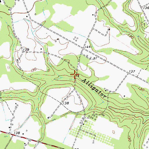 Topographic Map of John James Pond Dam D-3547, SC