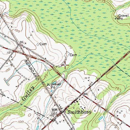 Topographic Map of Spiveys 917 Pond Dam D-3605, SC