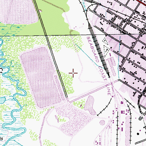 Topographic Map of Ip Waste Pond Dam Number One D-3586, SC