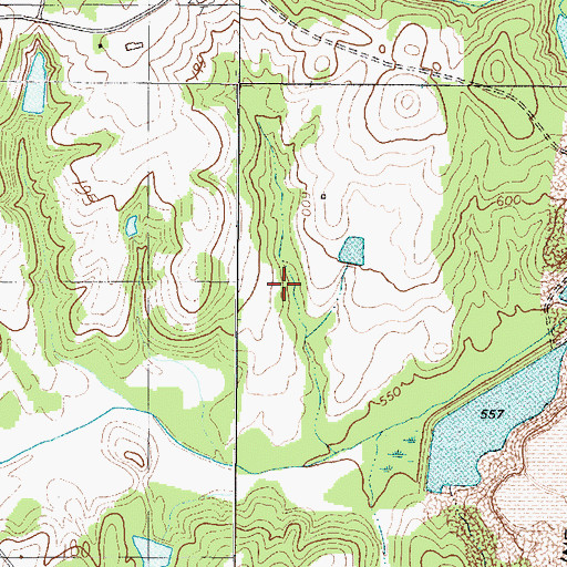 Topographic Map of South Carolina Noname 30020 D-2980 Dam, SC