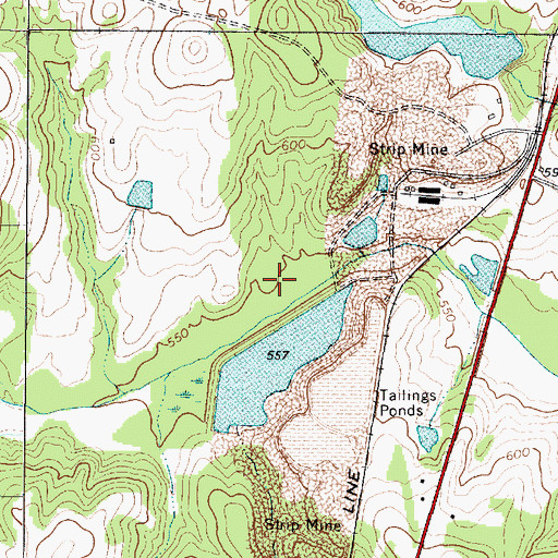 Topographic Map of Grace Pump Pond Dam D-2978, SC