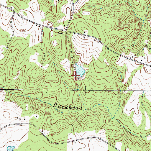 Topographic Map of Hedden Pond Dam D-2981, SC