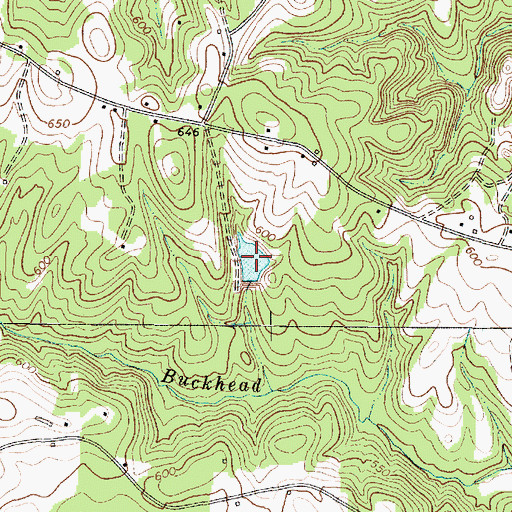 Topographic Map of Hedden Pond, SC