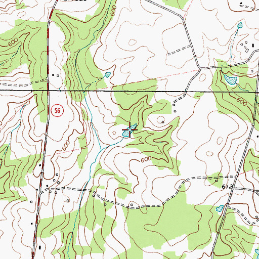 Topographic Map of Boyds Pond, SC