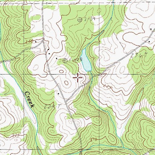 Topographic Map of Ed Dohar Pond, SC
