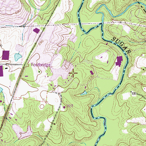 Topographic Map of Heritage Lake Dam D-3648, SC