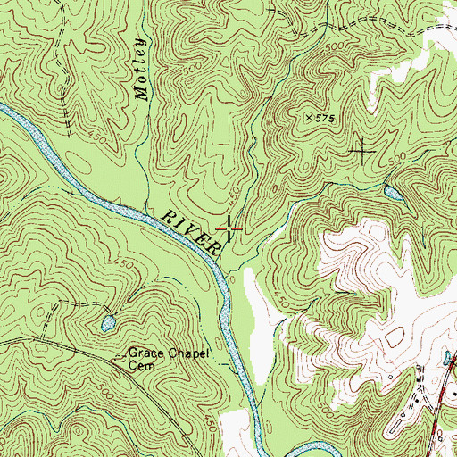 Topographic Map of D Correctional Pond Dam D-3391, SC