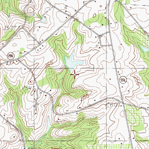 Topographic Map of G Brockman Pond Dam D-3350, SC