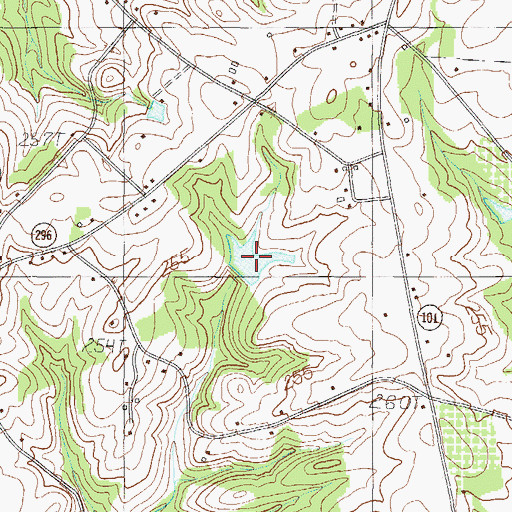 Topographic Map of G Brockman Pond, SC