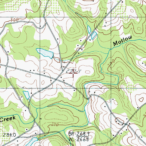 Topographic Map of C Stewart Pond, SC