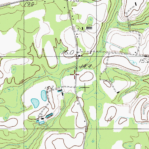 Topographic Map of Bethlehem School (historical), SC