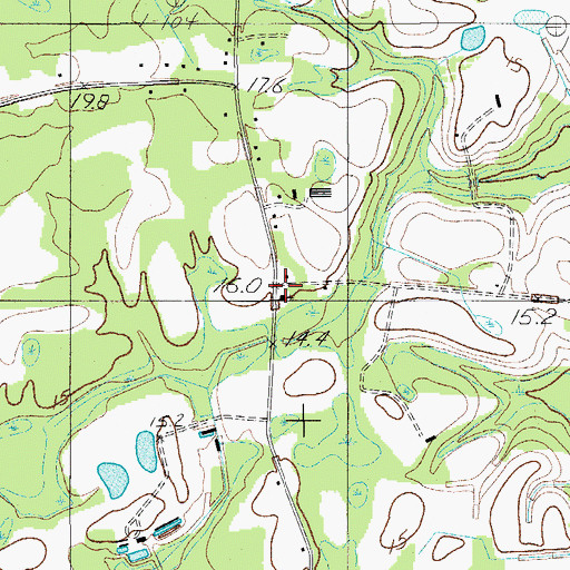 Topographic Map of Bethlehem Church, SC