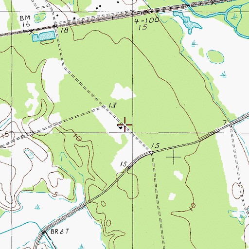 Topographic Map of Cannan Church, SC