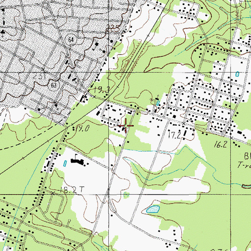 Topographic Map of Church of God and Prophecy, SC