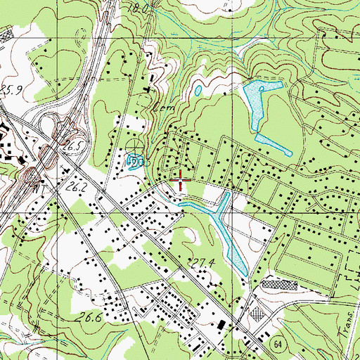 Topographic Map of The Church of Jesus Christ of Latter Day Saints, SC