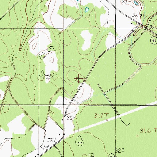 Topographic Map of Connor Cemetery, SC