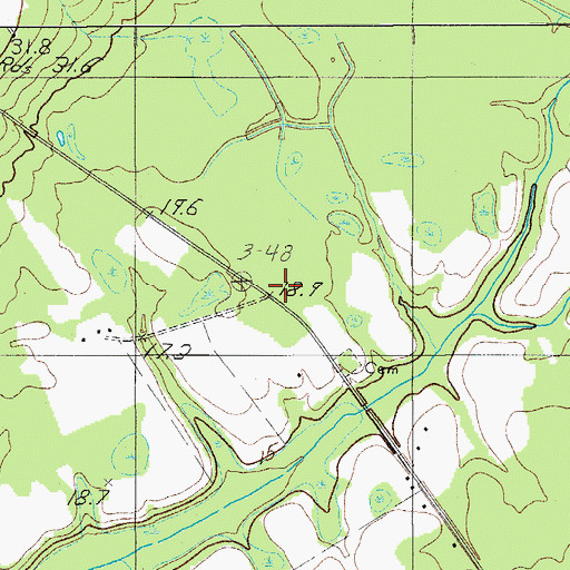 Topographic Map of Little Rock School (historical), SC