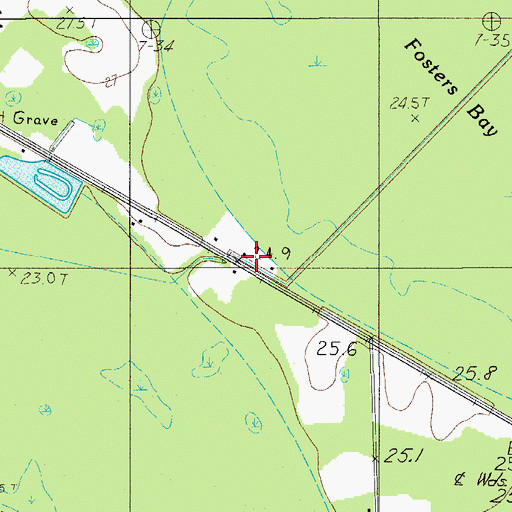 Topographic Map of Pattillo (historical), SC