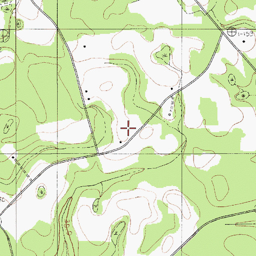 Topographic Map of Smith Cemetery, SC