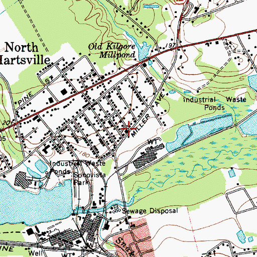 Topographic Map of Church of God, SC