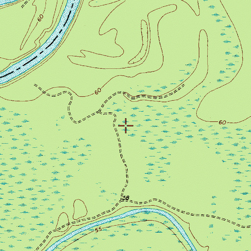 Topographic Map of Culps Neck, SC