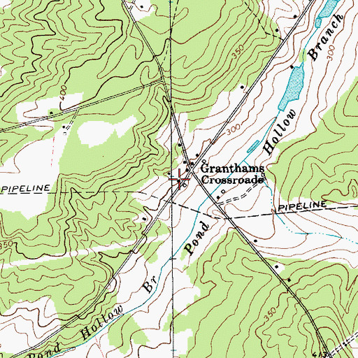 Topographic Map of New Market School (historical), SC