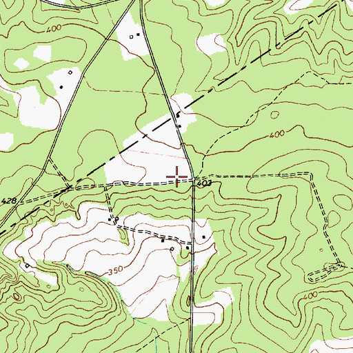 Topographic Map of Pond Hollow School (historical), SC