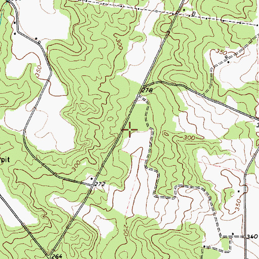 Topographic Map of Rock Hill School (historical), SC